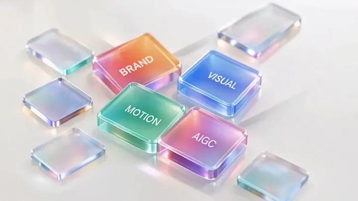 Fluent-style 3D brand motion