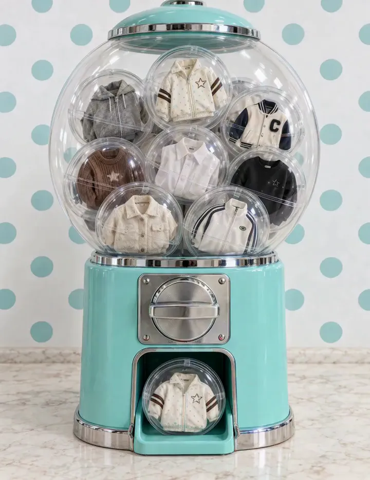 Capsule toy fashion machine