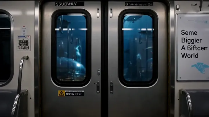 Subway door to another world