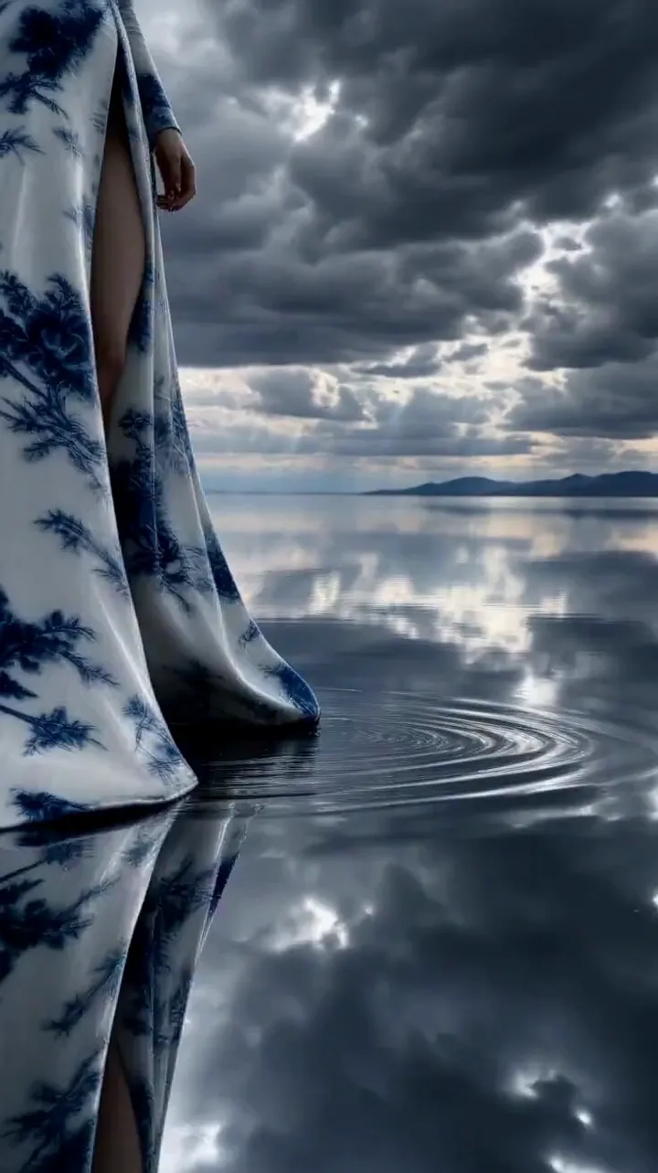 Porcelain couture fantasy