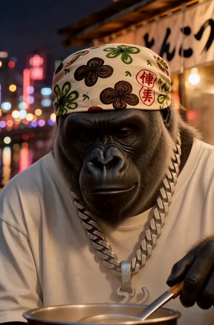 Silverback gorilla short film