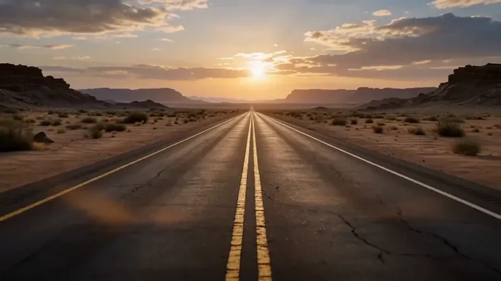 Desert highway fantasy world reveal