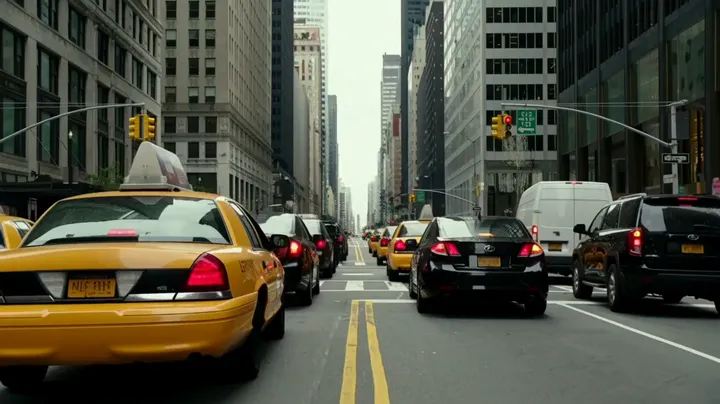 Downtown disaster action sequence